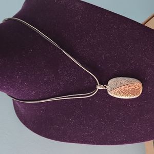 Chico's mixed metal necklace